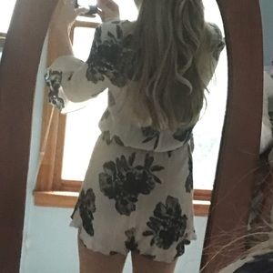 Free people floral romper